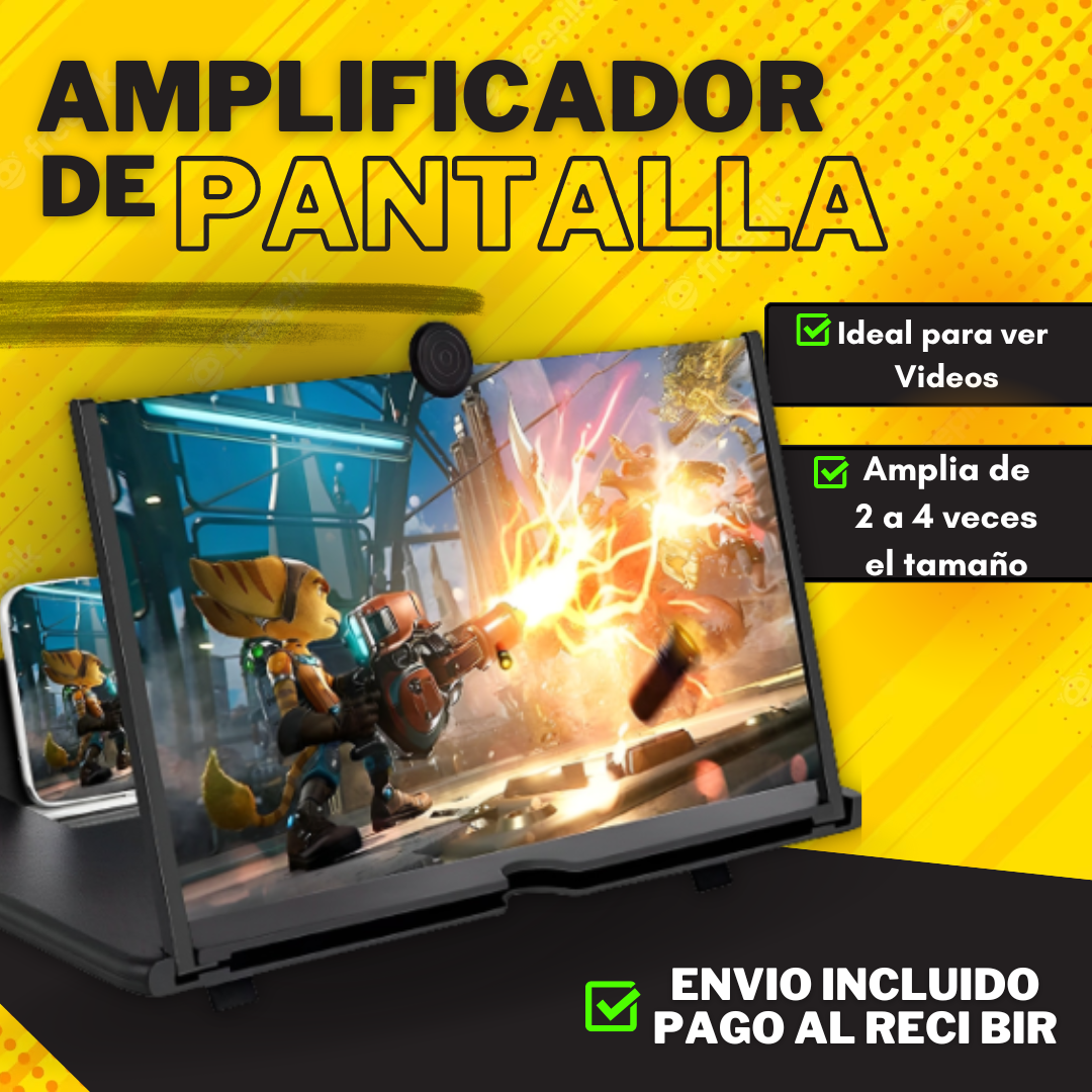 Amplificador Pantalla Screenpro™️ OFERTA 2X1 – My Store